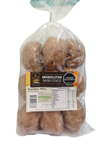 MOGOLLAS SAGU COCO MILDAN X400g